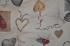 Ratanová sedací souprava Bahama hnědá 2+1, polstr motiv srdce LOVE