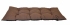 Podsedák 120x40 hnědý melír