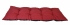Podsedák 120x40 vínový melír