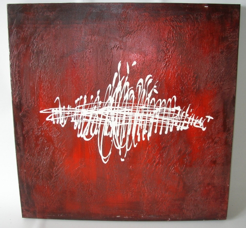 Obraz frekvence 60x60 cm