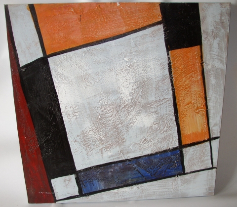 Obraz barvy 60x60 cm