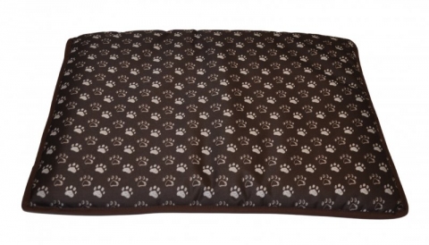 Podložka pod psa tlapka UNI voděodolná 70x58 cm hnědá