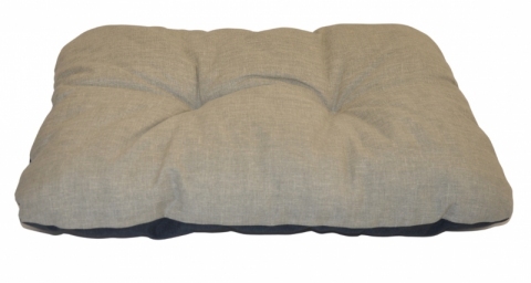 Sedák tmavě béžový 54x38 cm