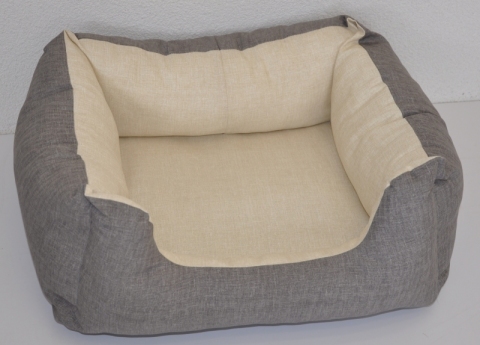 Pelíšek AXIN  světle béžový - 68x58 cm 