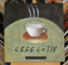 Obraz caffe latte 60x60 cm