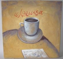 Obraz šálek II 60x60 cm