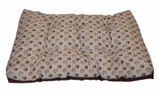 Matrace pro psa voděodolná 83x57 cm tlapka béžová 