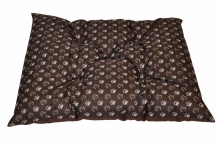 Podložka pro psa voděodolná 60x45 tlapka hnědá