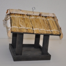 Krmítko dekor sláma velké